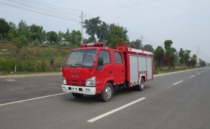 100P慶鈴水罐消防車..