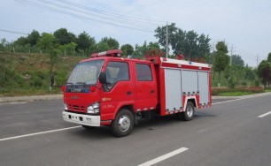 600P慶鈴水罐消防車..